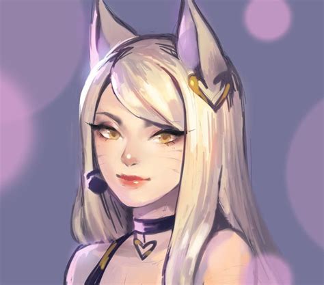 K/DuetA on Twitter: "kda ahri doodle, oof i havent drawn in so long ...