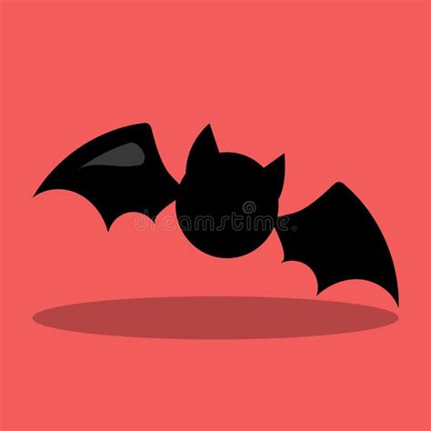 CUTE HALLOWEEN BAT BLACK 09 Stock Vector - Illustration of vector ...