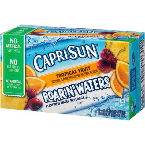 Capri Sun Roarin' Waters Tropical Fruit, 10 ct / 6.75 fl oz - Ralphs