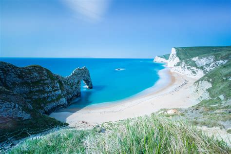 durdle, Door, England, Seascape, Cliff, Coast, Shore, Sea, Dorset ...