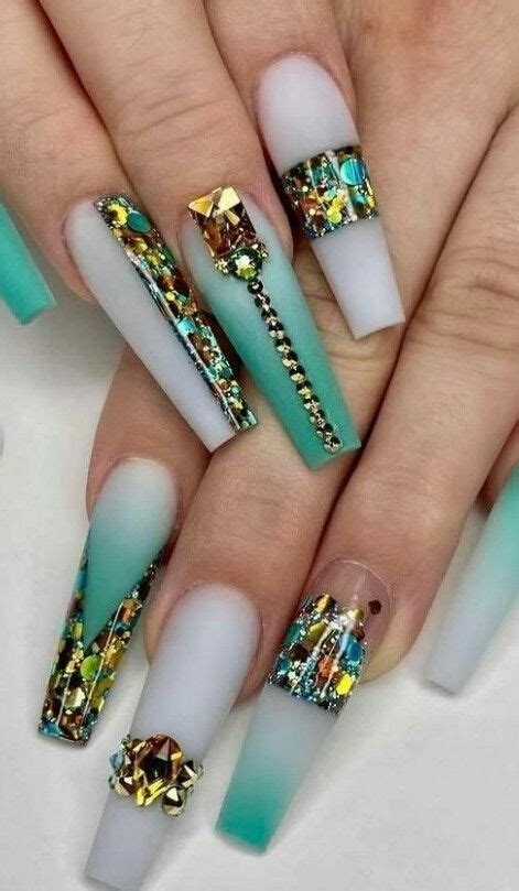 50+ Colorful Long Nail Designs 2023