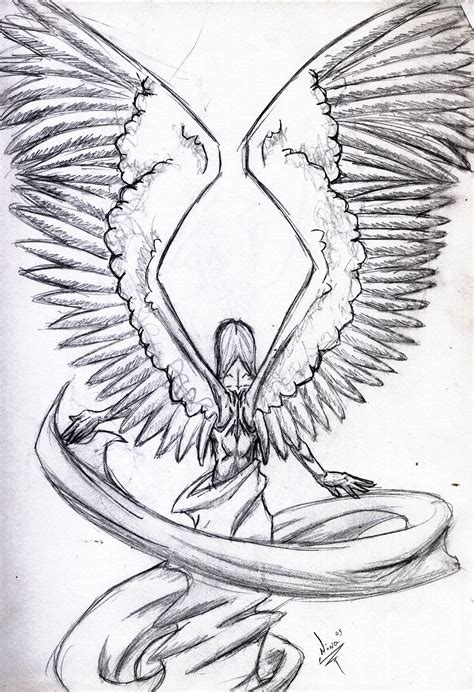 Angel Wings Orig Sketch by MagikLamp on DeviantArt