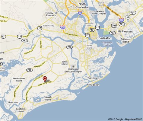 Map Of Johns Island Sc - Maping Resources