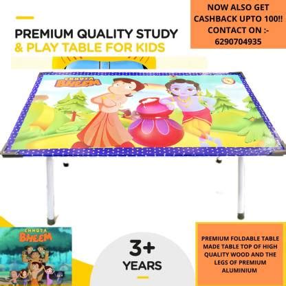 Aarvee Chhota Bheem Krishna study table educational board game Ludo ...