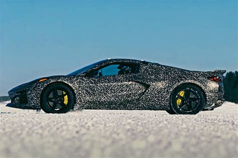 GM Teases New Electric Chevrolet Corvette Driving in Snow, Should be ...