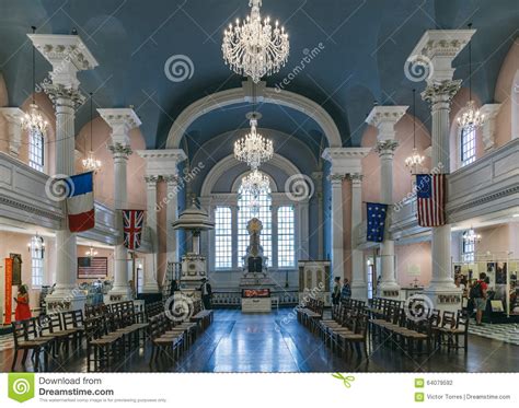 Interior Hall of the St. Paul S Church Editorial Photography - Image of ...