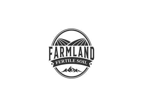 Farmland Logo Graphic by wesome24 · Creative Fabrica