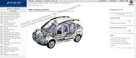 GLOBAL EPC AUTOMOTIVE SOFTWARE: FIAT LANCIA ALFA ROMEO ABARTH ...