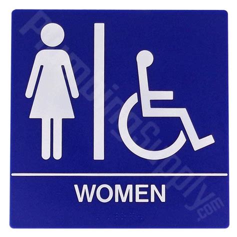 Restaurant, Office, Commercial Restroom Signs