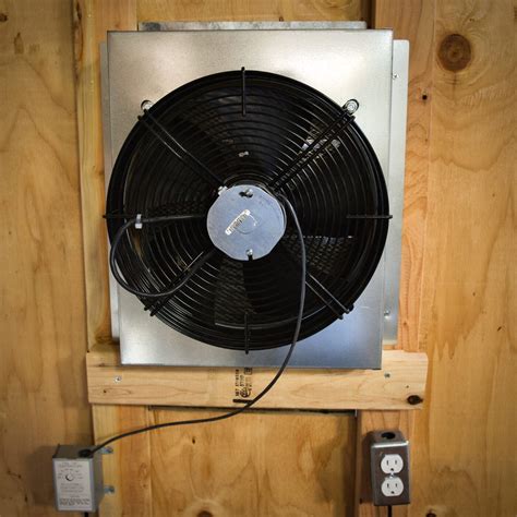 Attic Fans With Thermostat Installation