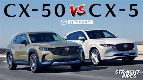 2023 Mazda CX-50 VS Mazda CX-5 2023 Specs Comparison