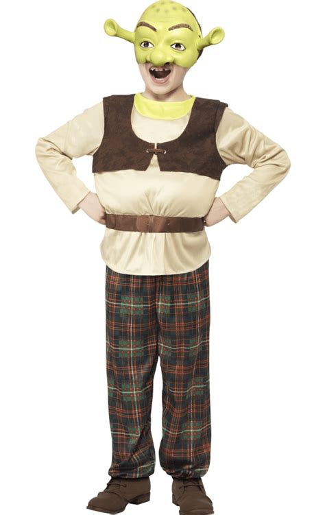 Kids Shrek Costume | Joke.co.uk | Shrek costume, Kids costumes, Book ...