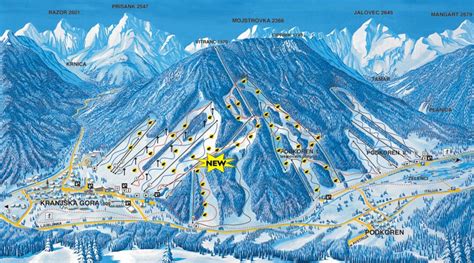 Kranjska Gora Ski Resort Guide, Location Map & Kranjska Gora ski ...