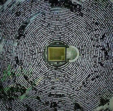 Top view of Kaaba, Mecca : r/pics