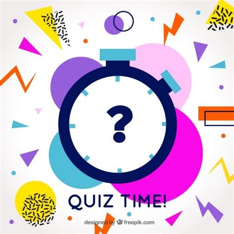 Download Modern Quiz Background With Colorful Shapes for free in 2020 ...