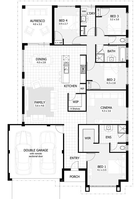 Rialto | 4 Bedroom, 2 Bathroom Home Design | VIew Plans & More | Single ...