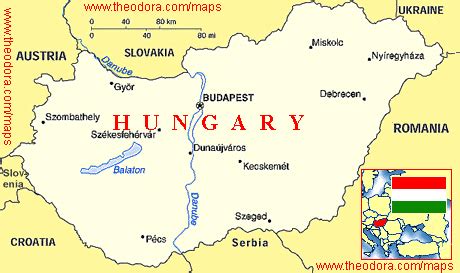 Hungary On A World Map - Best Map of Middle Earth