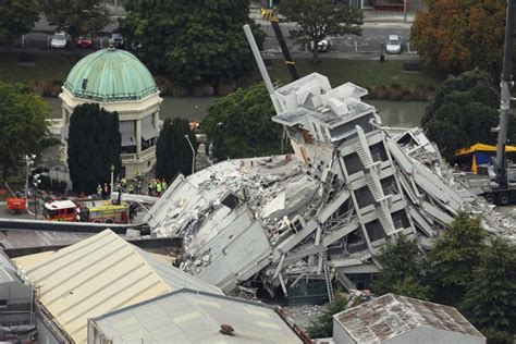 Pyne Gould building that collapsed in the Christchurch, New Zealand ...