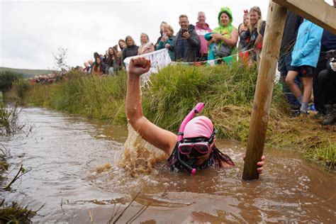 In Pictures: Making a splash at the World Bog Snorkelling Championships ...