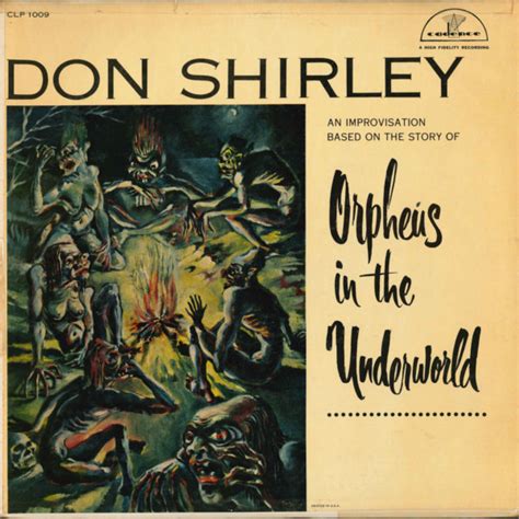 Jazz solo....o con leche: DON SHIRLEY / ORPHEUS IN THE UNDERWORLD . 1956.