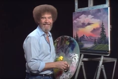 The Late PBS Painter Bob Ross Is Making His Museum Debut as Part of a ...