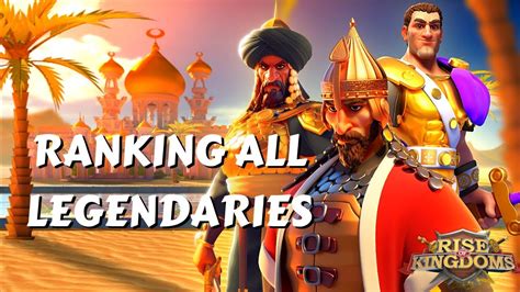 LEGENDARY TIER LIST - BEST COMMANDERS for each role | Rise of Kingdoms ...