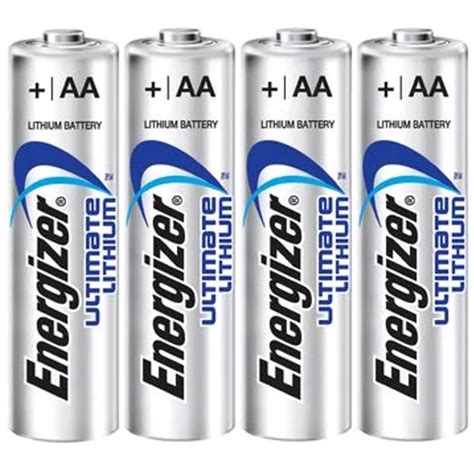 Energizer Ultimate Lithium L91 AA batterijen (4 stuks) | Bax Music