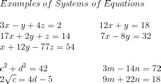 Applications of Systems of Equations - Lesson | Study.com