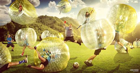 Bubble soccer is a thing in Toronto and it is awesome!