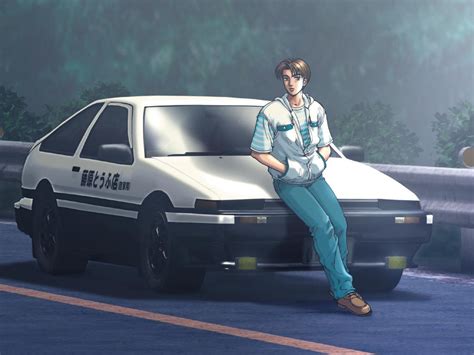 Fujiwara Takumi (Initial D) Wallpaper #501736 - Zerochan Anime Image Board