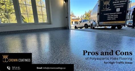 Pros and Cons of Polyaspartic Flake Flooring for High-Traffic Areas ...