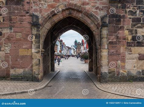 The Speyer Old Town, Rhein River Valley. Germany Editorial Photography ...