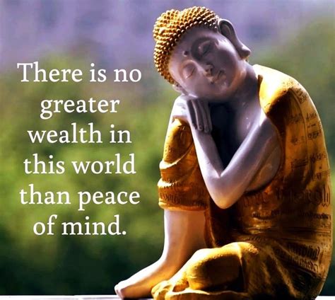 Buddha Statue with Inspirational Quote