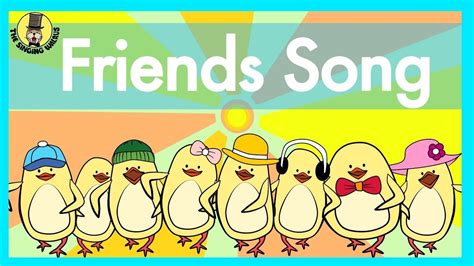 Friends Song | Verbs Song for Kids | The Singing Walrus | Verb song ...