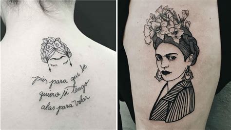 Tatuajes De Frida Kahlo Pequeños