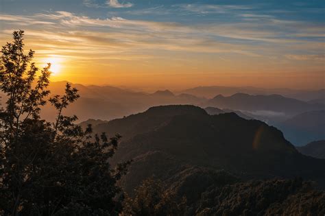 The Sunrise over the Himalayas on Behance