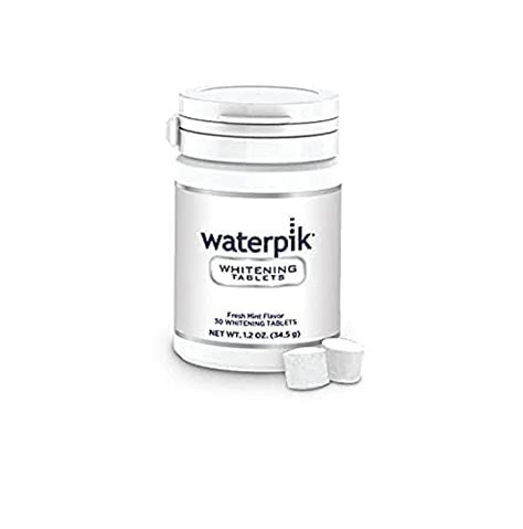 Waterpik Whitening Water Flosser Tablets, Teeth Whitening Tablets for ...