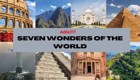 7 Wonders Of The World 2022 Wallpapers Hd