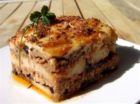 Traditional Moussaka Recipe - Cooking In Plain Greek