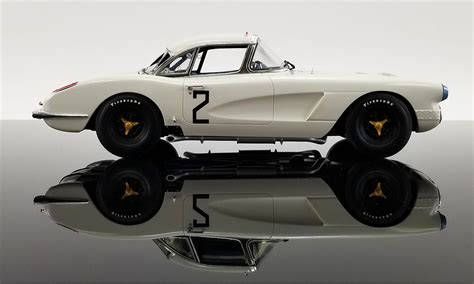 #2 Cunningham 1960 Chevrolet Corvette 1:18 Diecast – Fast Lane Classic Cars