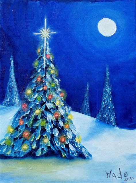 Oh Christmas Tree Painting by Craig Wade