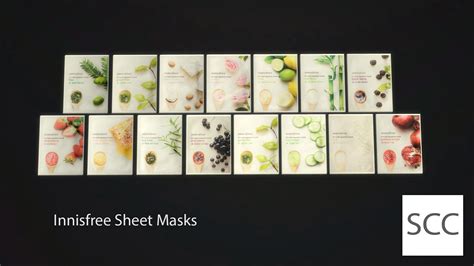 Innisfree Sheet Masks