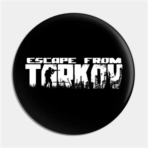 Escape from Tarkov - Escape From Tarkov Logo Game - Pin | TeePublic