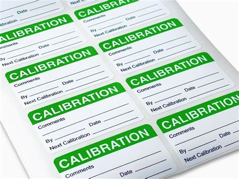 Custom Calibration Stickers Australia | EXELPrint