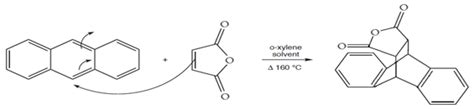 Synthesis of 9, 10-dihydroanthracene-9, 10-endo-α, β-succinic anhydride ...