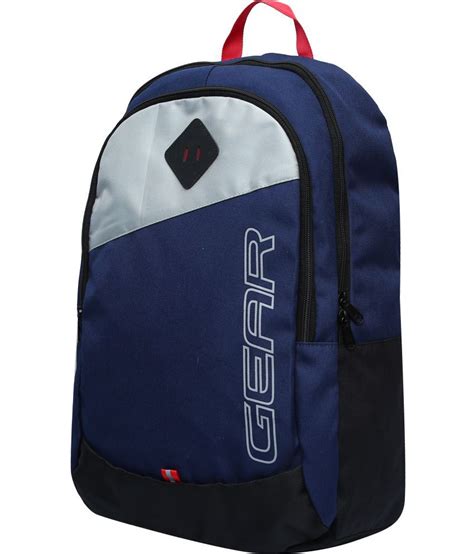 Buy Gear 20 Ltrs Blue Backpack bags Online at Best Price in India ...