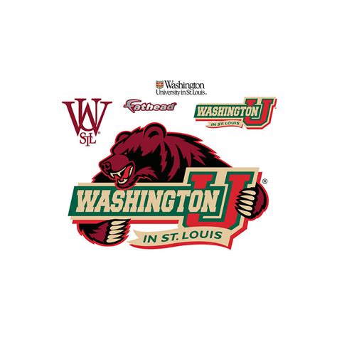 Washington University in St. Louis Bears Logo Wall Decal | Shop Fathead ...