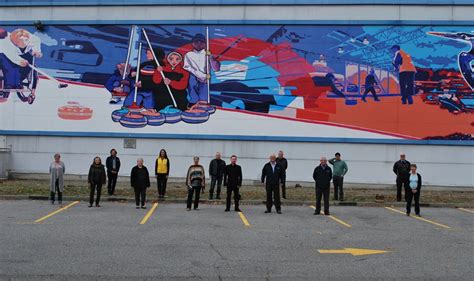 New mural unveiled at Richmond Curling Club - Richmond News