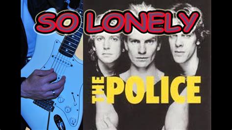 COMO TOCAR SO LONELY/THE POLICE (COMPLETA CON SOLO) - YouTube