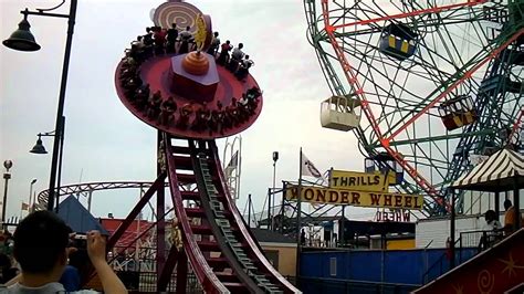 Electro Spin Ride at Coney Island Amusement Park July 2011 (Video 19 ...